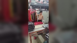 Toolbox Extrusion blow molding machine