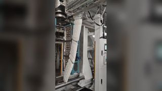 Bảng y tế, bảng chăm sóc sức khỏe, ghế nhựa rỗng Máy ép đùn thổi