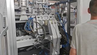 5L extrusion blow molding machine